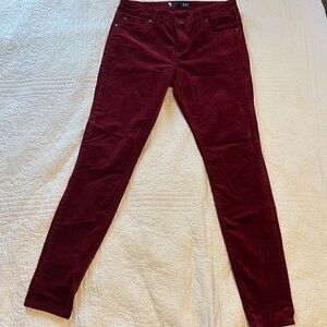 Kut from the Kloth Red Corduroy Pants